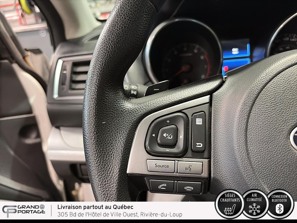 Subaru Outback 2.5i, CVT à traction intégrale 2016 à Rivière-du-loup, Québec - 15 - w1024h768px