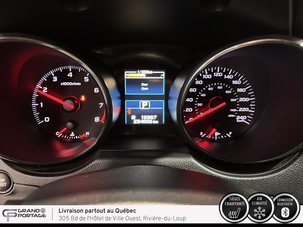 Subaru Outback 2.5i, CVT à traction intégrale 2016 à Rivière-du-loup, Québec - 17 - w1024h768px