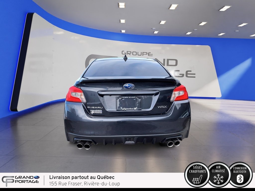 Subaru WRX Sport, boîte manuelle à traction intégrale 2017 à Rivière-du-loup, Québec - 6 - w1024h768px