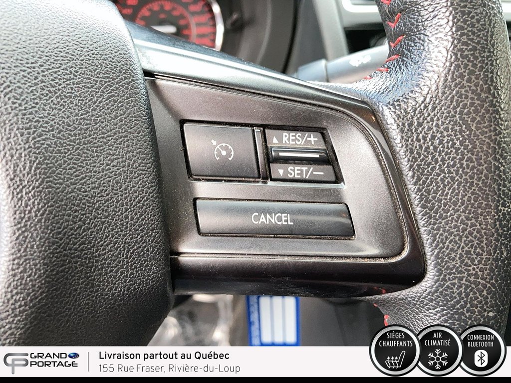 Subaru WRX Sport, boîte manuelle à traction intégrale 2017 à Rivière-du-loup, Québec - 17 - w1024h768px