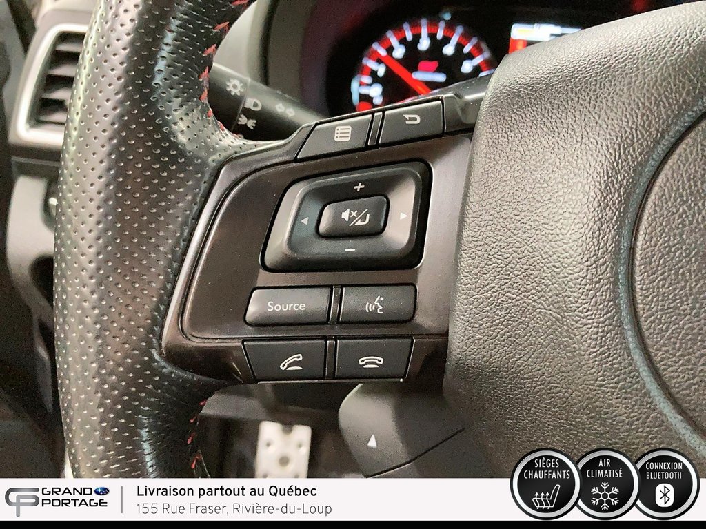 Subaru WRX STI, boîte manuelle à traction intégrale 2018 à Rivière-du-loup, Québec - 16 - w1024h768px