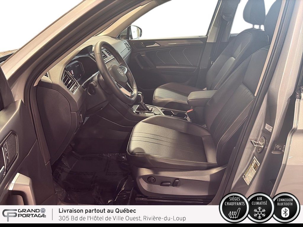 2022 Volkswagen Tiguan Comfortline, boîte automatique à traction intégrale in Rivière-du-loup, Quebec - 11 - w1024h768px