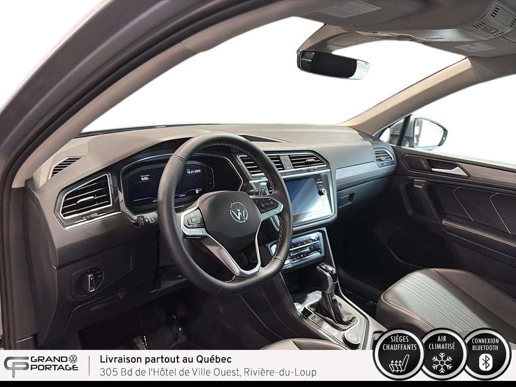 2022 Volkswagen Tiguan Comfortline, boîte automatique à traction intégrale in Rivière-du-loup, Quebec - 14 - w1024h768px