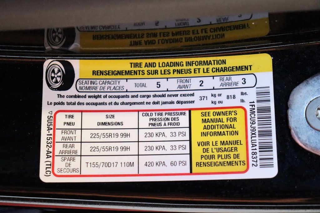 2020 Ford Escape Titanium in Sault Ste. Marie, Ontario - 19 - w1024h768px