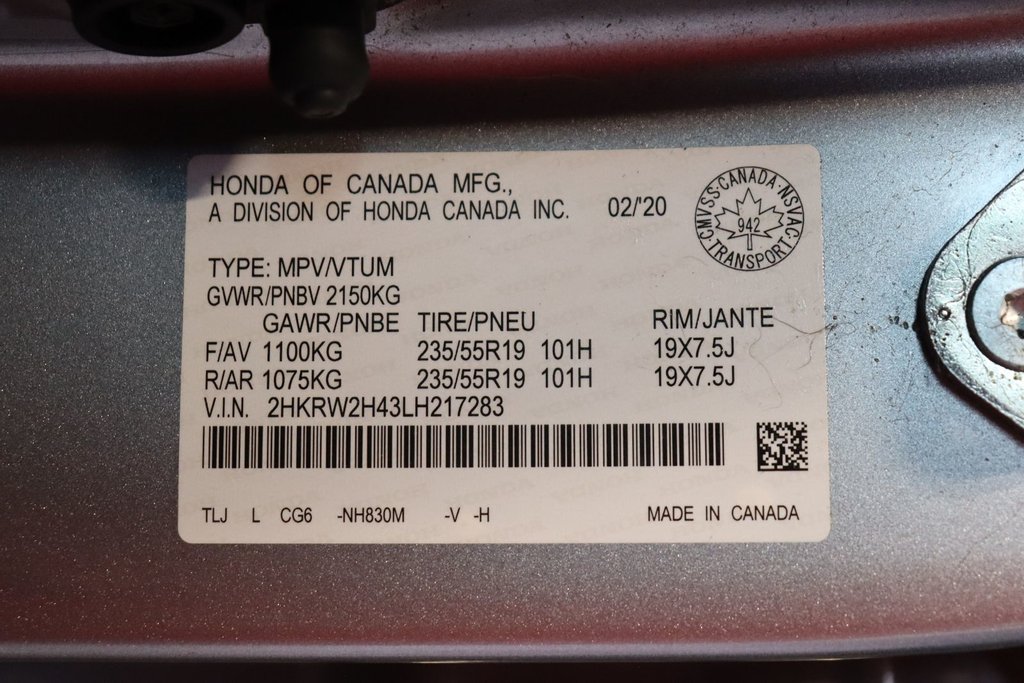 2020 Honda CR-V Sport in Sault Ste. Marie, Ontario - 28 - w1024h768px