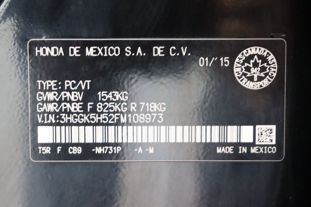 2015 Honda Fit LX in Sault Ste. Marie, Ontario - 28 - w1024h768px