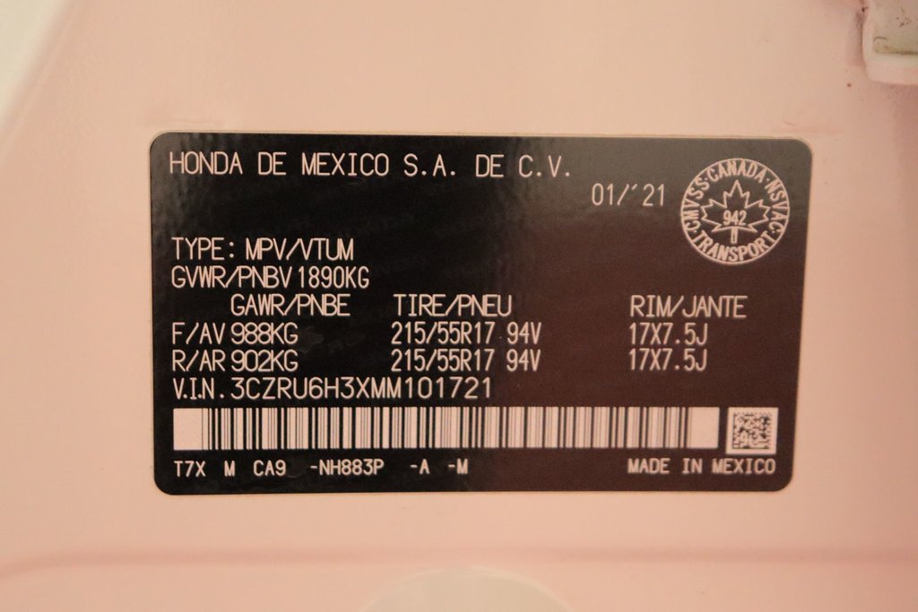 Honda HR-V LX AWD 2021 à Sault Ste. Marie, Ontario - 26 - w1024h768px