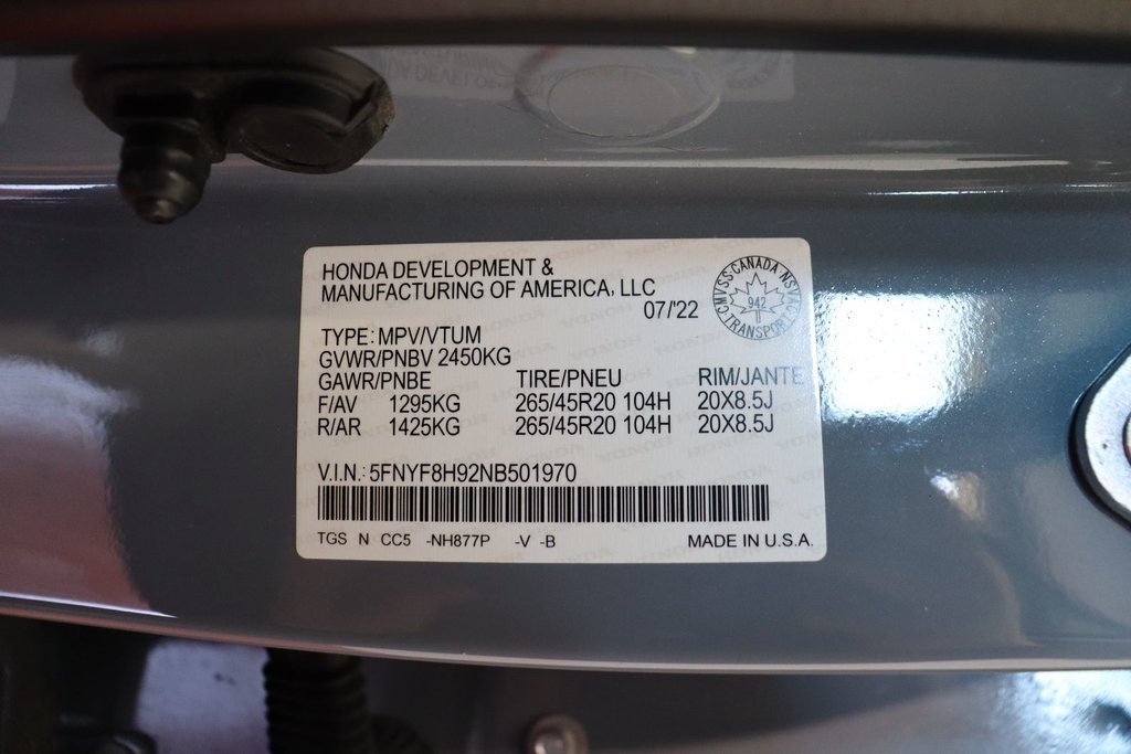 Honda Passport Touring 2022 à Sault Ste. Marie, Ontario - 28 - w1024h768px