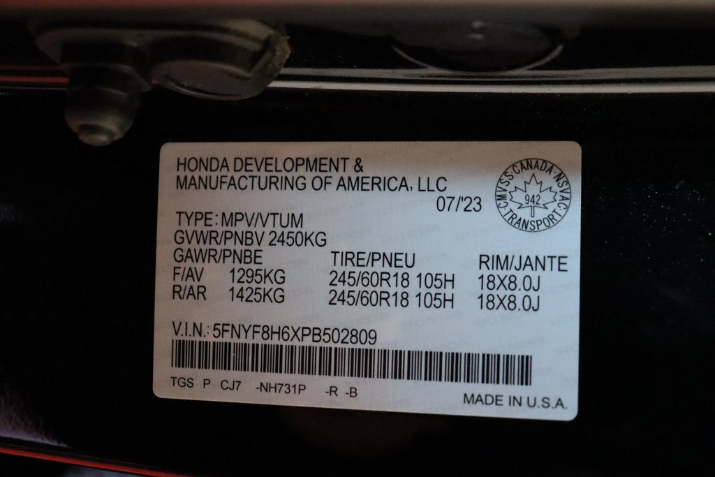 2023 Honda Passport TrailSport in Sault Ste. Marie, Ontario - 19 - w1024h768px