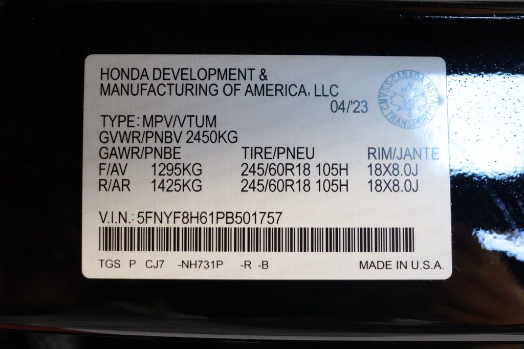 2023 Honda Passport TrailSport in Sault Ste. Marie, Ontario - 28 - w1024h768px