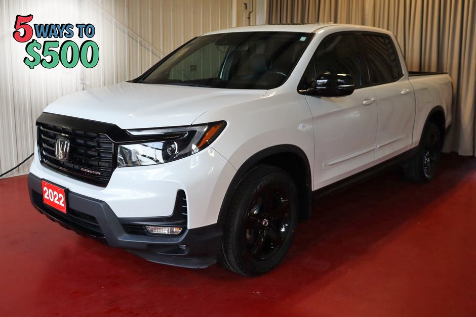 2022 Honda Ridgeline Black Edition in Sault Ste. Marie, Ontario - 1 - w1024h768px