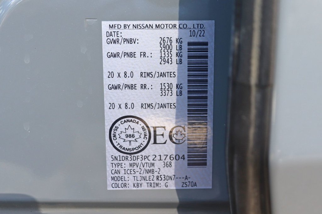 2023 Nissan Pathfinder Platinum in Sault Ste. Marie, Ontario - 28 - w1024h768px