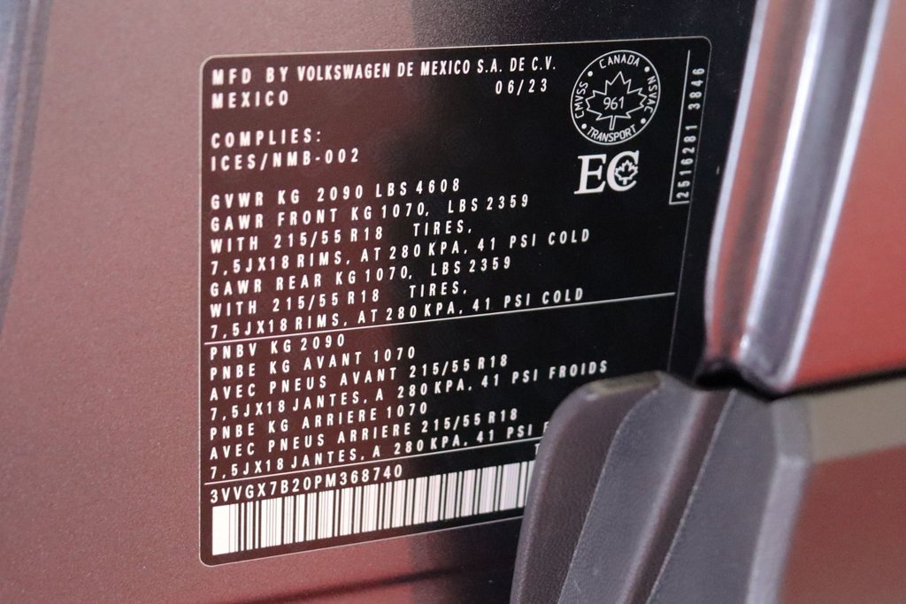 2023 Volkswagen Taos Trendline in Sault Ste. Marie, Ontario - 28 - w1024h768px