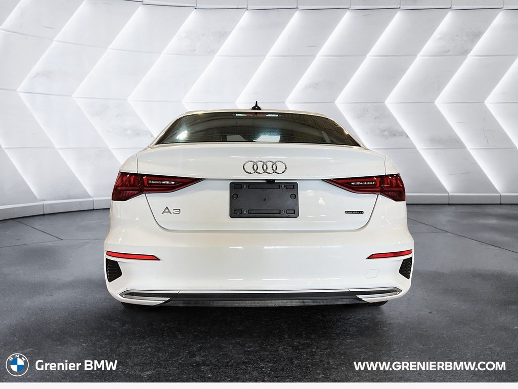 Audi A3 40 2.0T Komfort 7sp S Tronic 2022 à Terrebonne, Québec - 5 - w1024h768px