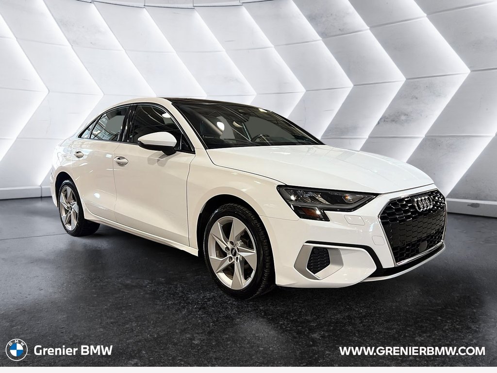 Audi A3 40 2.0T Komfort 7sp S Tronic 2022 à Terrebonne, Québec - 1 - w1024h768px