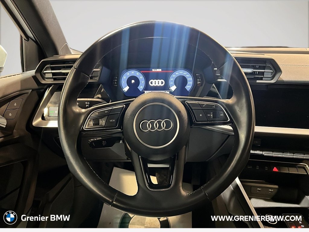 Audi A3 40 2.0T Komfort 7sp S Tronic 2022 à Terrebonne, Québec - 10 - w1024h768px