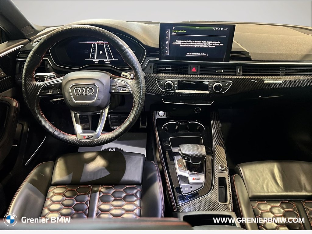 2023 Audi RS 5 2.9T quattro 8sp Tiptronic Cpe, V6 Twin Turbo in Terrebonne, Quebec - 8 - w1024h768px