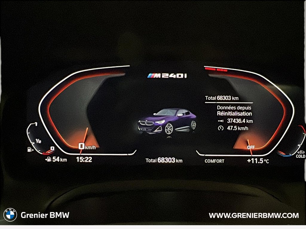 2022 BMW 2 Series M240i xDrive in Terrebonne, Quebec - 11 - w1024h768px