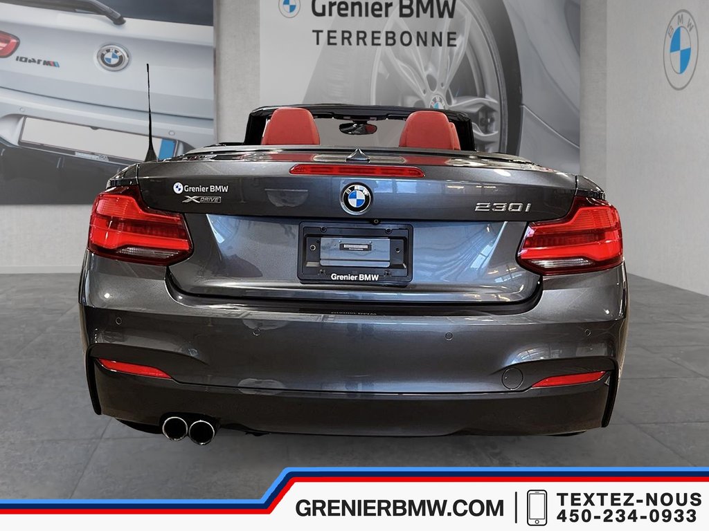 2018 BMW 230i XDrive Cabriolet in Terrebonne, Quebec - 5 - w1024h768px