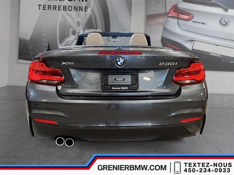BMW 230i xDrive Cabriolet, Premium package 2018 à Terrebonne, Québec - 5 - w1024h768px