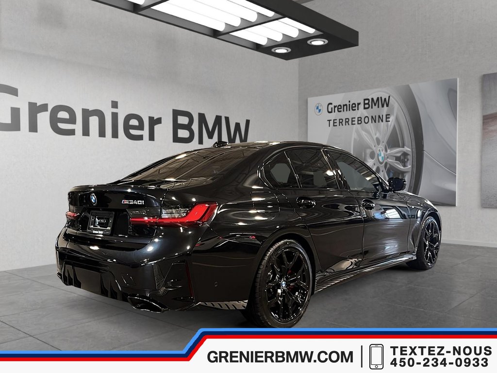 2025 BMW 3 Series Sedan M340i XDrive Sedan, Premium Package, M Sport Pro in Terrebonne, Quebec - 4 - w1024h768px