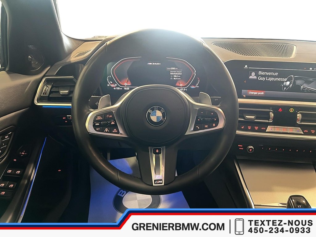 BMW 3 Series M340i XDrive Sedan, Premium Enhanced, Certified 2021 à Terrebonne, Québec - 10 - w1024h768px