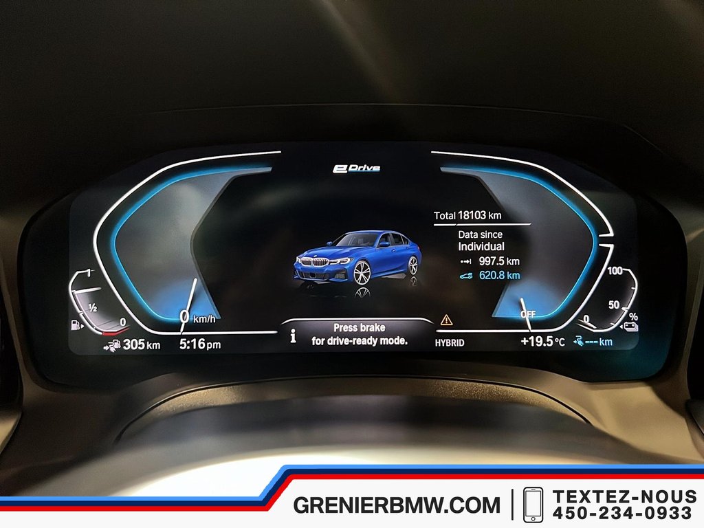 2022 BMW 3 Series 330e, M Sport Package, Premium Package in Terrebonne, Quebec - 11 - w1024h768px