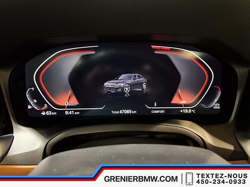 BMW 3 Series 330i xDrive, M Sport Package, Premium Package 2022 à Terrebonne, Québec - 11 - w1024h768px