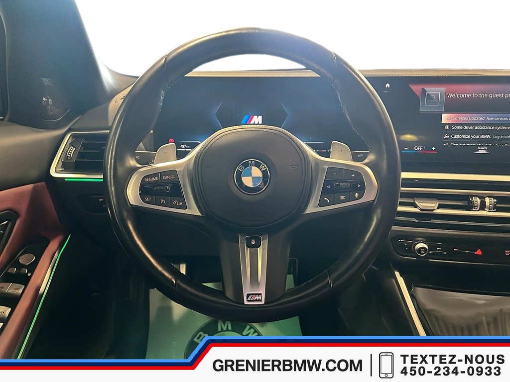 BMW 3 Series M340i XDrive Sedan, Premium Enhanced, M Sport Pro 2023 à Terrebonne, Québec - 10 - w1024h768px