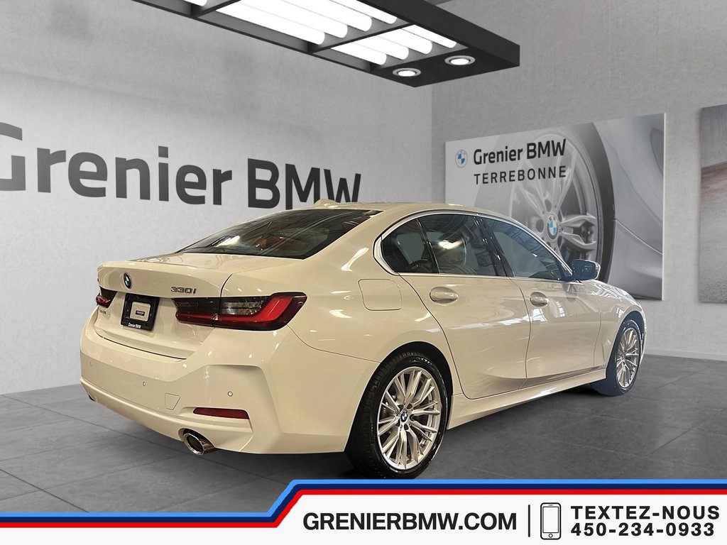 BMW 3 Series 330i xDrive Sedan, Premium Essential 2023 à Terrebonne, Québec - 4 - w1024h768px