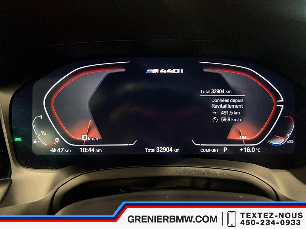 BMW 4 Series M440i XDrive Cabriolet, Premium Excellence 2022 à Terrebonne, Québec - 11 - w1024h768px