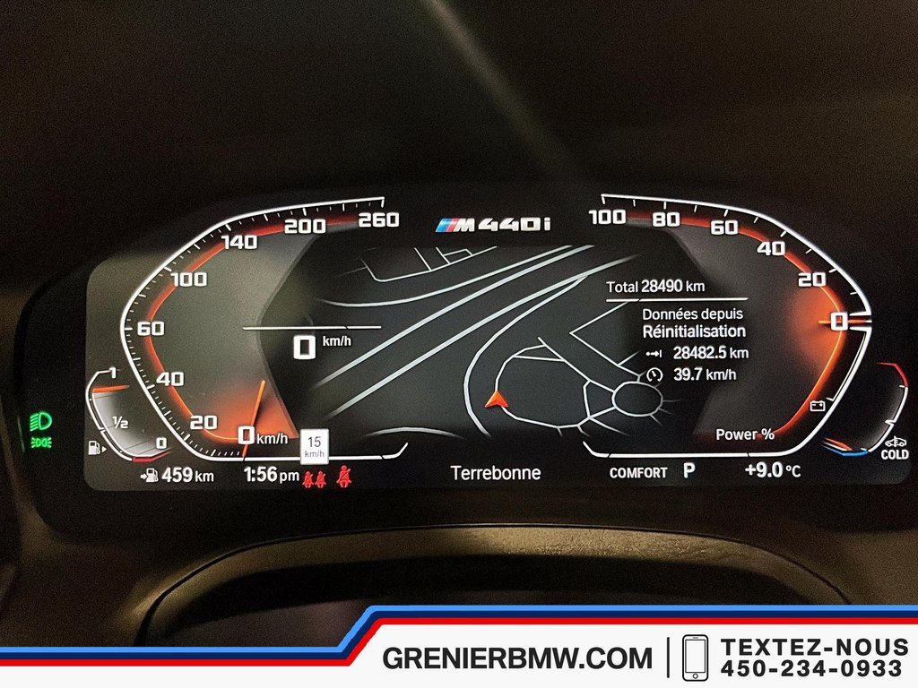 2023 BMW 4 Series M440i xDrive, Premium Enhanced, M Sport Pro in Terrebonne, Quebec - 12 - w1024h768px