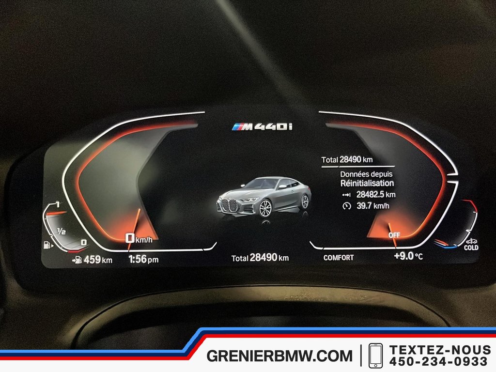2023 BMW 4 Series M440i xDrive, Premium Enhanced, M Sport Pro in Terrebonne, Quebec - 11 - w1024h768px