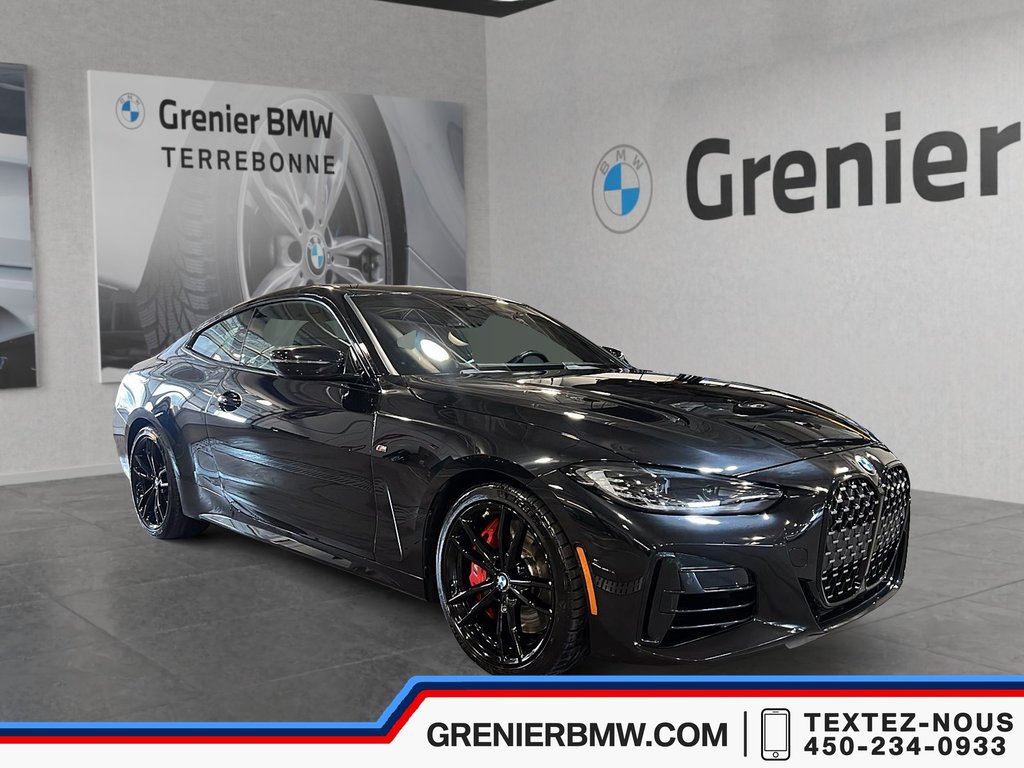BMW 4 Series M440i XDrive Coupe, M Sport Pro, M Enhanced Track 2024 à Terrebonne, Québec - 1 - w1024h768px