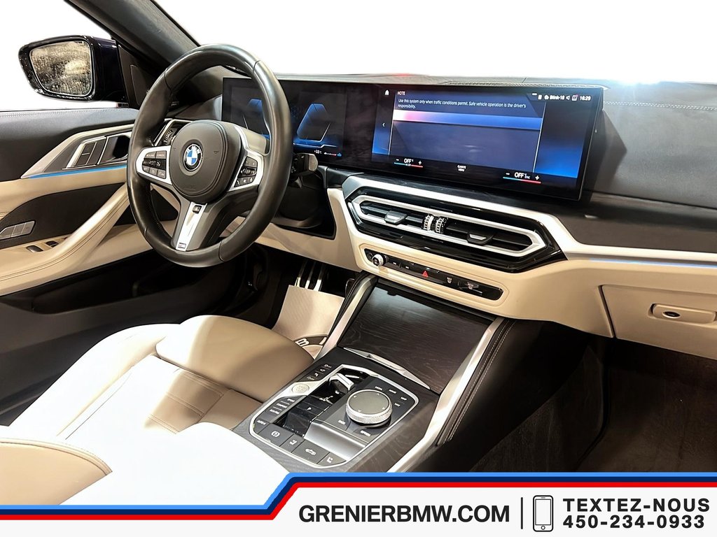2024 BMW 4 Series 430i xDrive Cabriolet, Premium Enhanced, M Sport in Terrebonne, Quebec - 12 - w1024h768px