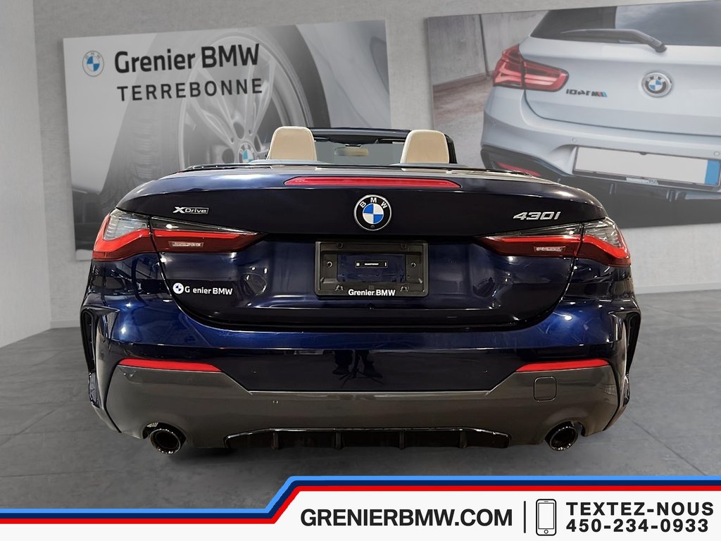 2024 BMW 4 Series 430i xDrive Cabriolet, Premium Enhanced, M Sport in Terrebonne, Quebec - 5 - w1024h768px