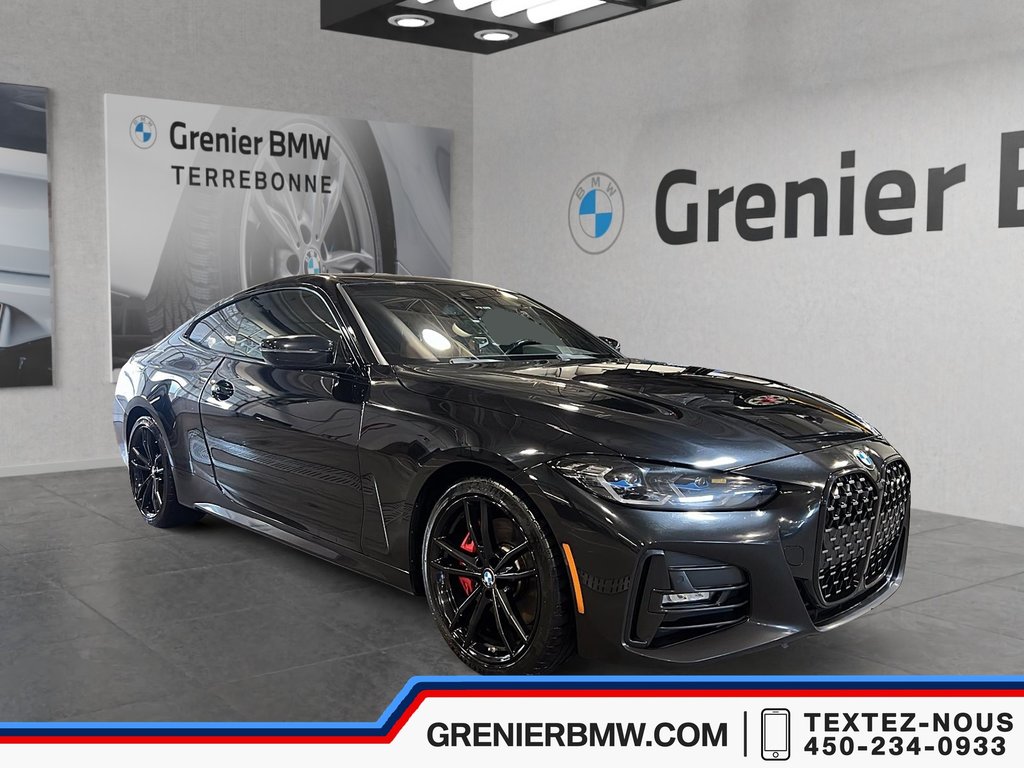 2023 BMW 430i xDrive Coupe Premium Pack, M Sport Pro, CPO BMW Certified in Terrebonne, Quebec - 1 - w1024h768px