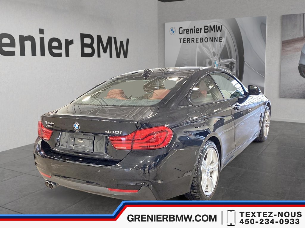 2019 BMW 4 Series 430i XDrive Coupe, INTERIEUR ROUGE in Terrebonne, Quebec - 4 - w1024h768px