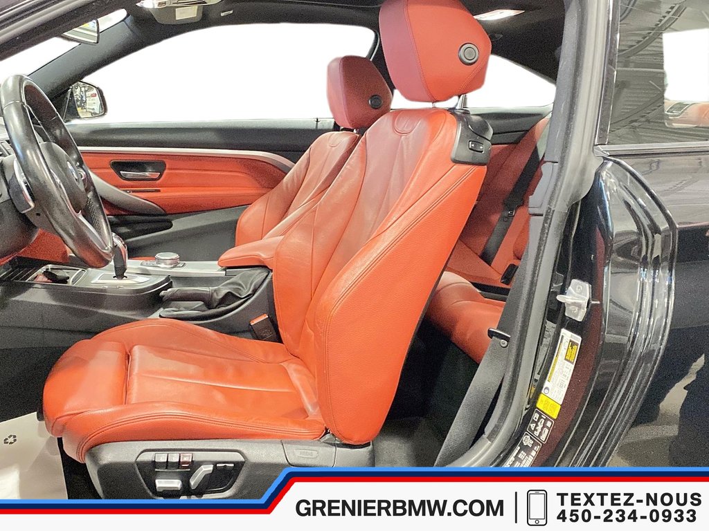 2019 BMW 4 Series 430i XDrive Coupe, INTERIEUR ROUGE in Terrebonne, Quebec - 6 - w1024h768px