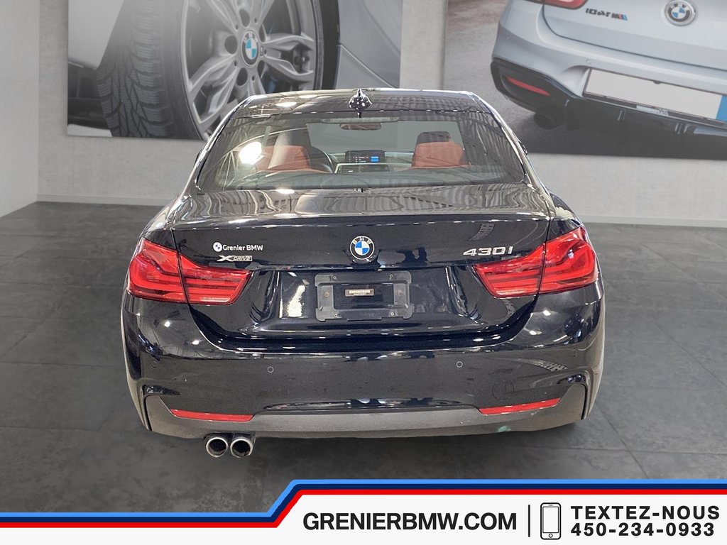 2019 BMW 4 Series 430i XDrive Coupe, INTERIEUR ROUGE in Terrebonne, Quebec - 5 - w1024h768px