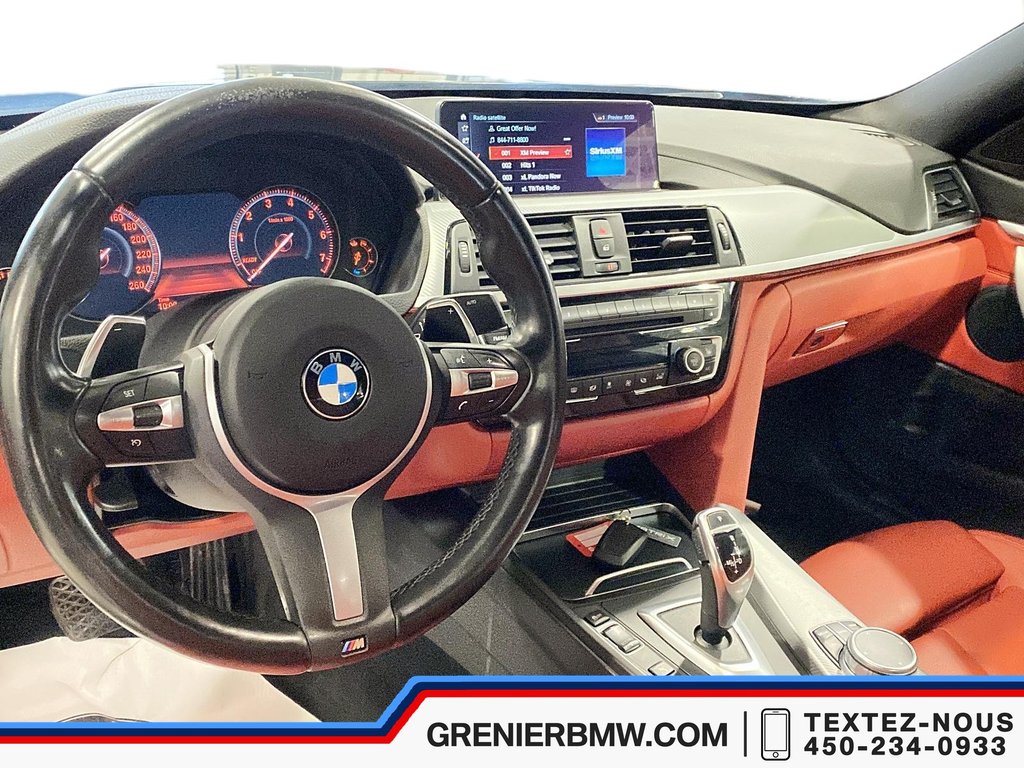 BMW 4 Series 430i XDrive Coupe, INTERIEUR ROUGE 2019 à Terrebonne, Québec - 7 - w1024h768px
