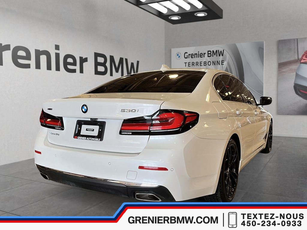 2021 BMW 530I XDrive Sedan, DRIVING ASSISTANT,HIGHT-BEAM ASSIST in Terrebonne, Quebec - 4 - w1024h768px