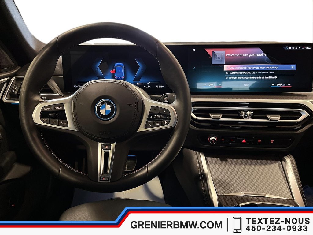 2023 BMW I4 M50 xDrive,M SPORT PRO PACKAGE,PREMIUM ESSENTIAL in Terrebonne, Quebec - 10 - w1024h768px