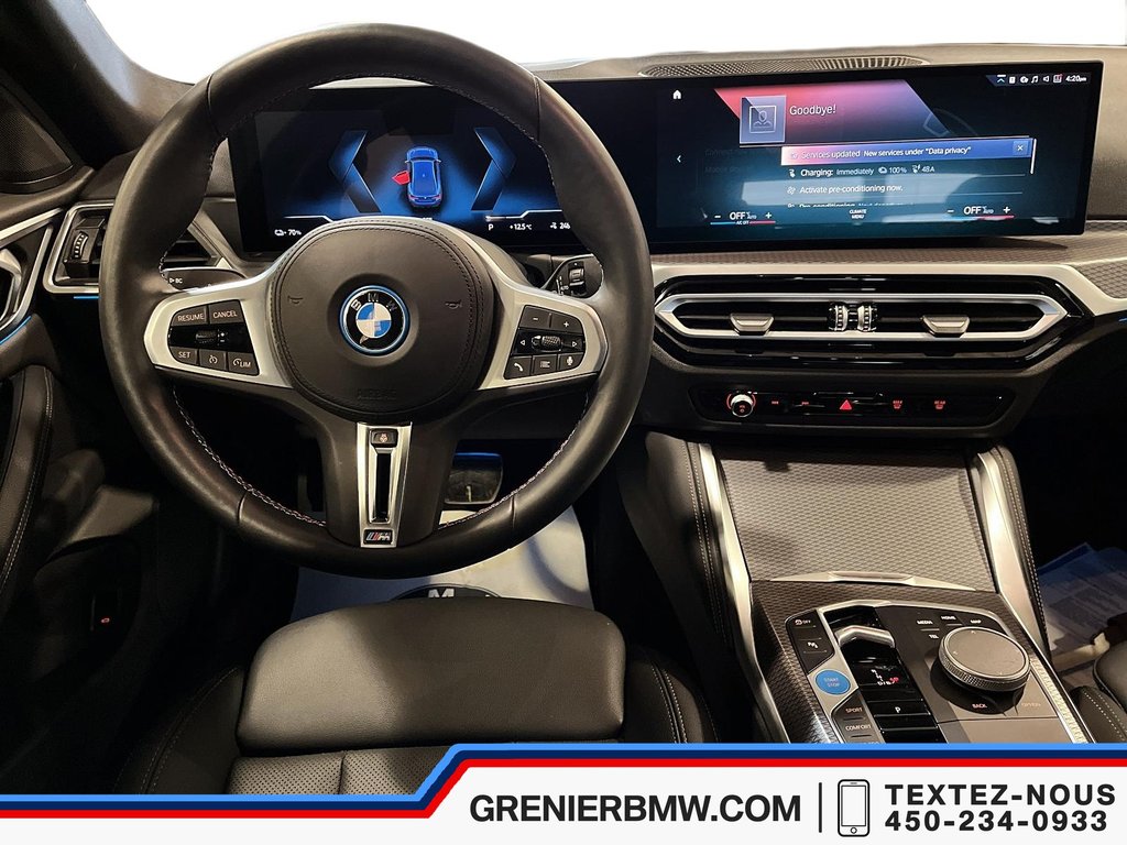 2023 BMW I4 M50 xDrive,M SPORT PRO PACKAGE,PREMIUM ESSENTIAL in Terrebonne, Quebec - 12 - w1024h768px