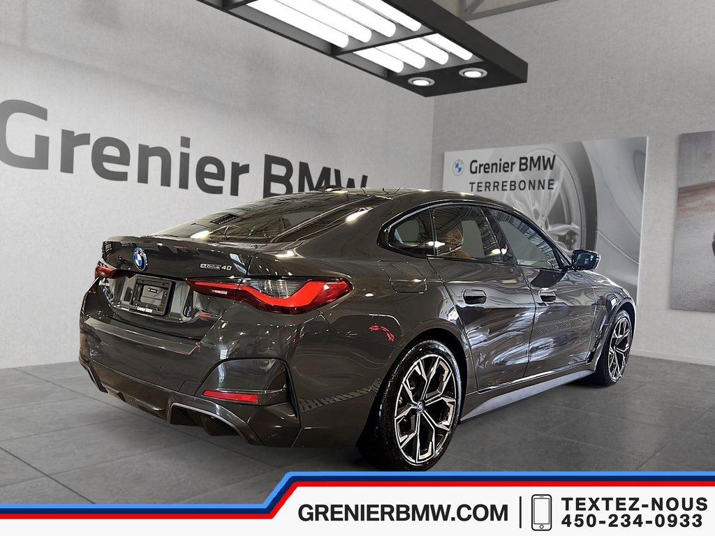 BMW I4 EDrive40 Gran Coupe, M Sport Package 2024 à Terrebonne, Québec - 4 - w1024h768px