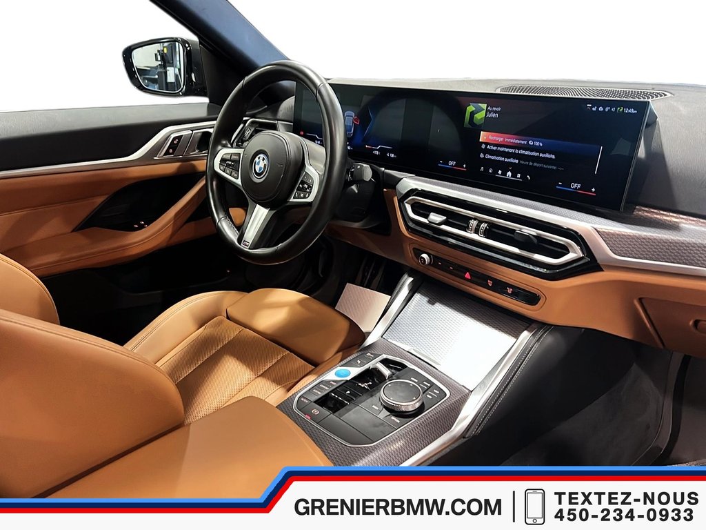 BMW I4 EDrive40 Gran Coupe, M Sport Package 2024 à Terrebonne, Québec - 12 - w1024h768px