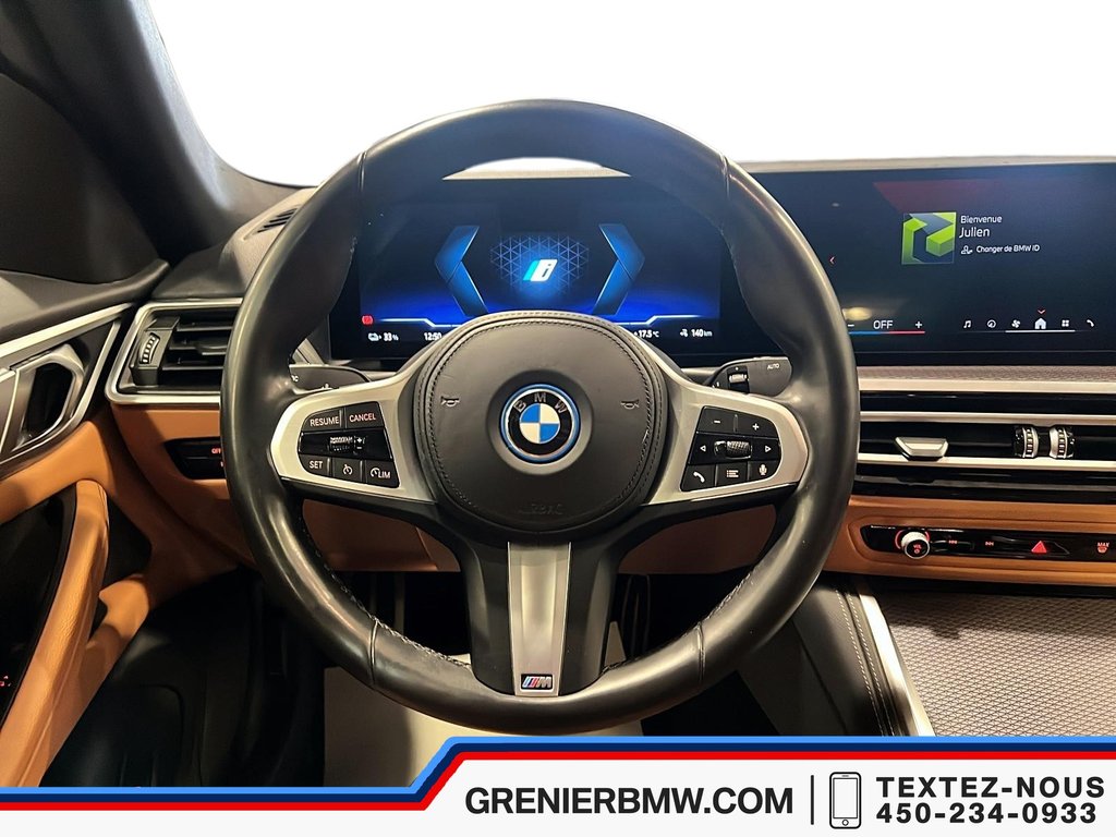 BMW I4 EDrive40 Gran Coupe, M Sport Package 2024 à Terrebonne, Québec - 10 - w1024h768px