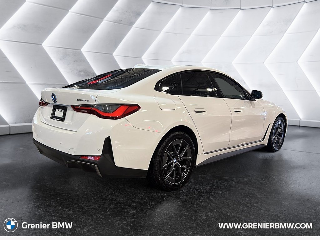 BMW i4 eDrive40 Gran Coupe, Premium Package, BMW CPO 2025 à Terrebonne, Québec - 4 - w1024h768px
