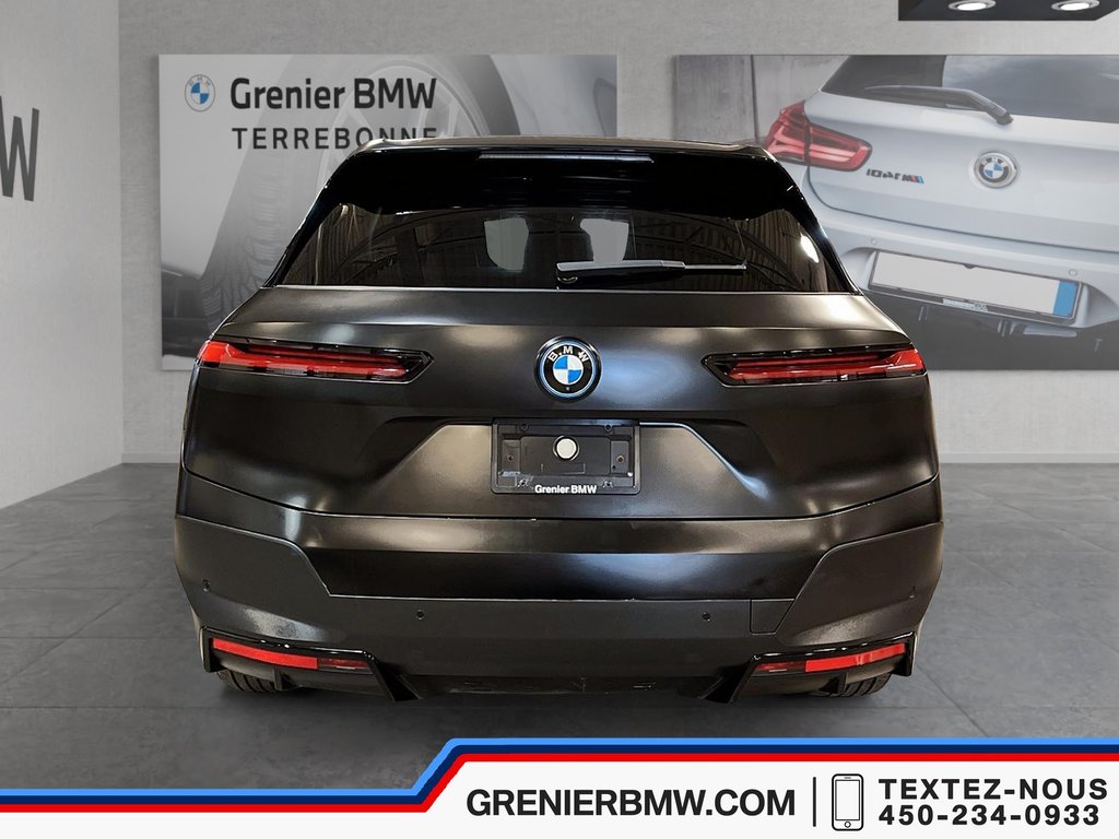 2023 BMW IX XDrive50, Premium Essential, Black wraped in Terrebonne, Quebec - 5 - w1024h768px