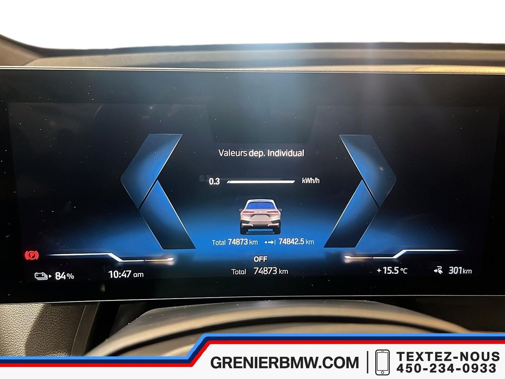 2023 BMW IX XDrive40, M Sport Package, Premium Enhanced in Terrebonne, Quebec - 12 - w1024h768px